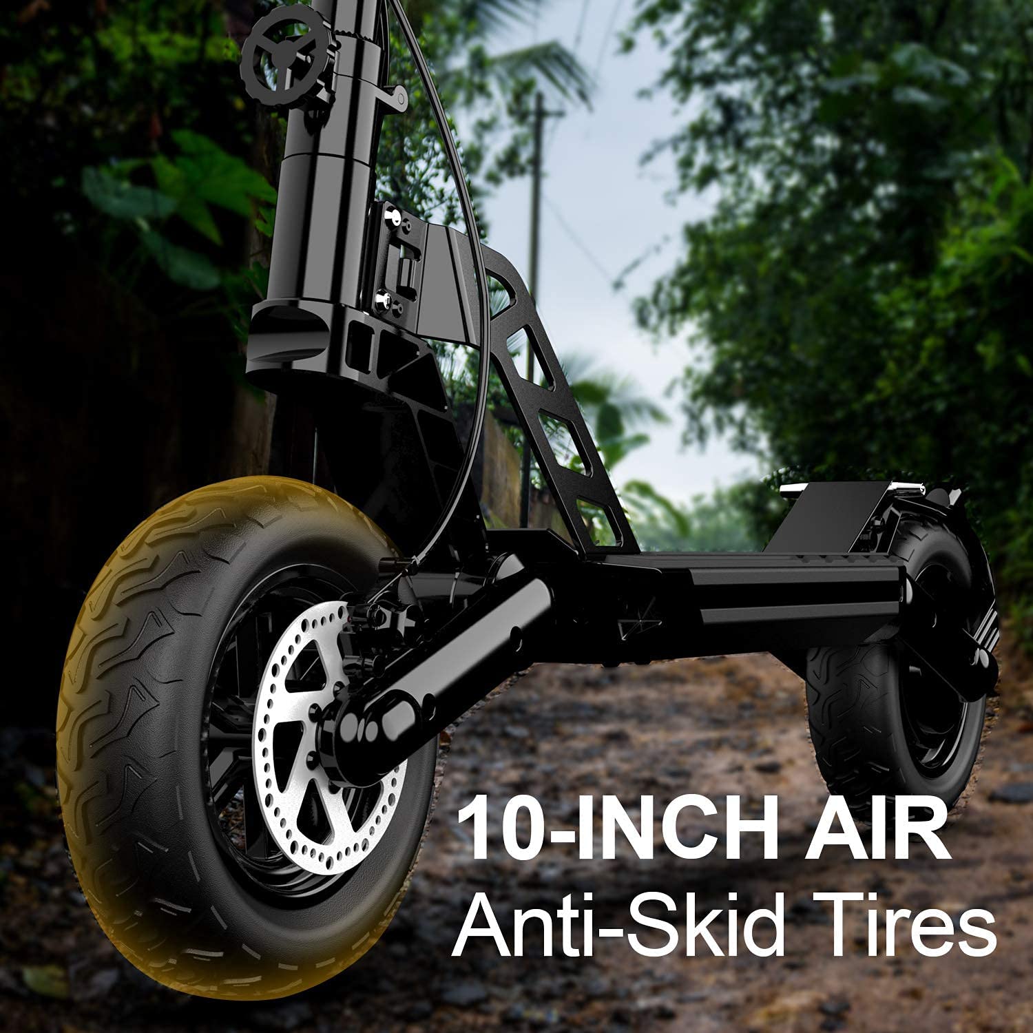 anti-skid tires of HiBoy Titan