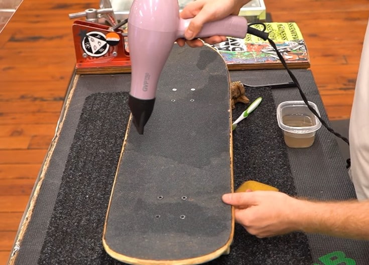 grip tape cleaning