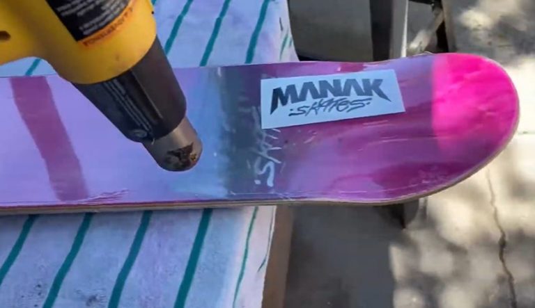 skateboard wrapping