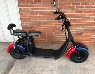 Scooterfied 2 Wheel 2000 Watts Fat Tire Scooter