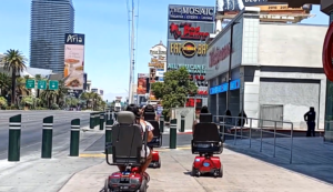 renting scooter in Las Vegas