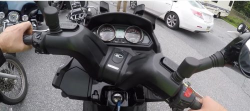 Handle of kymco scooter
