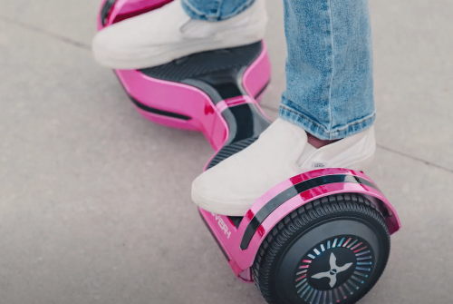 Hover-1 Chrome 2.0 Hoverboard Electric Scooter close up