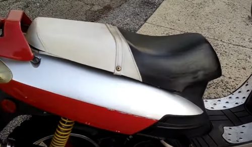 RocketA scooter seat