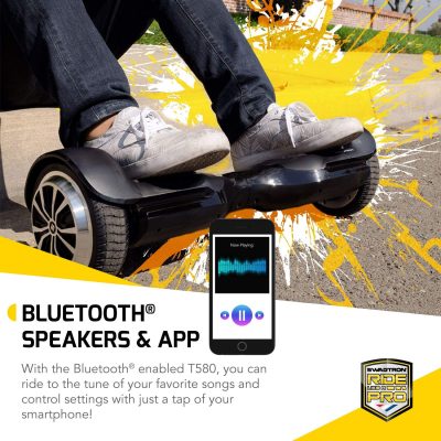 SWAGTRON T580 App-Enabled Hoverboard - bluetooth lightweight