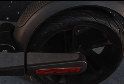 Segway ES2 tyres closeup