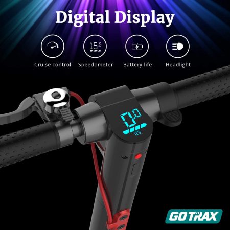 digital display of Gotrax GXL V2