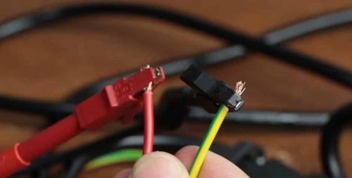 wires in a battery